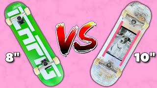 The Difference Between Skating Small & Big Boards
