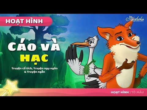Cáo và hạc câu chuyện cổ tích - Truyện cổ tích việt nam - Hoạt hình cho Trẻ Em