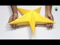 DIY How to make Star Lantern Kandil For Diwali & Christmas Decoration