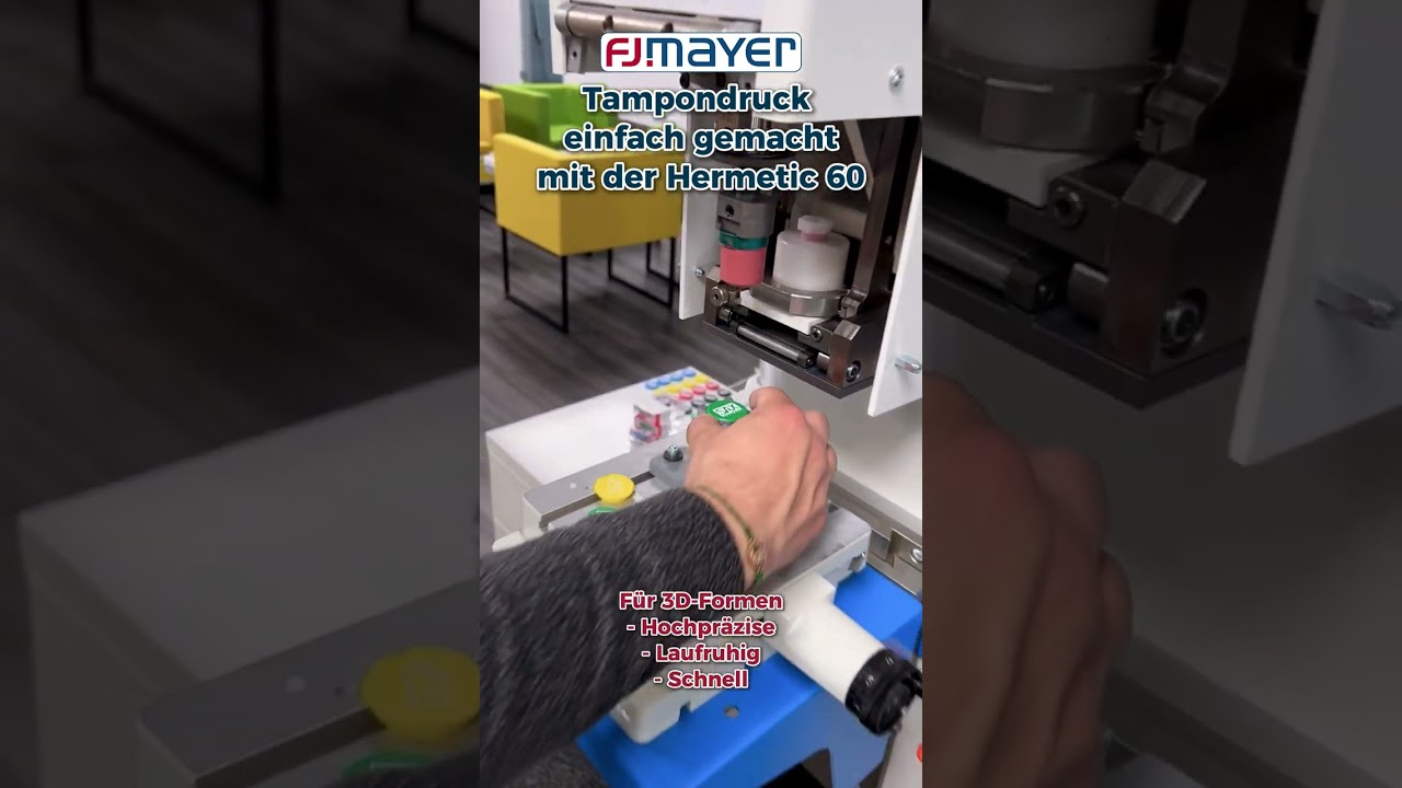 Tampondruck einfach gemacht – Hermetic 60 Tampondruckmaschine 