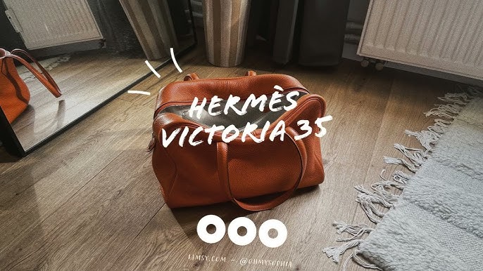Hermes Bolide 45 Bag Rouge H Togo Weekender • MIGHTYCHIC • 