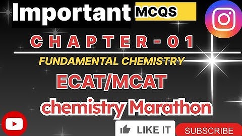 Introduction to|Fundamental Concepts| chemistry mcqs
