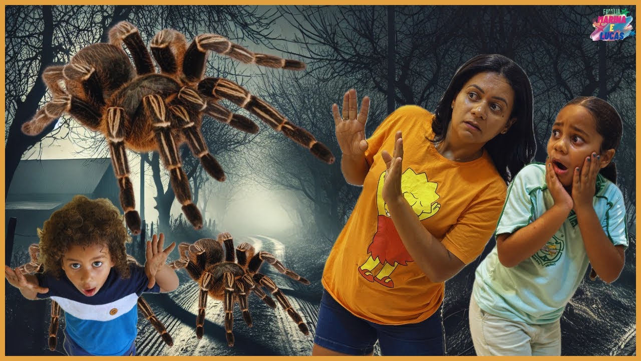 SAÍMOS PARA PROCURAR A TOCA DAS ARANHAS GIGANTES !!