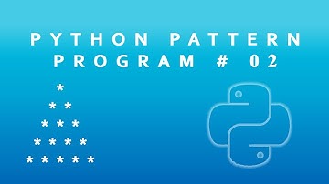 Half Diamond Pattern In Python | Python Pattern Programs