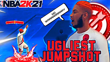 I USED THE UGLIEST JUMPSHOT IN NBA2K21 and I was SHOCKED!