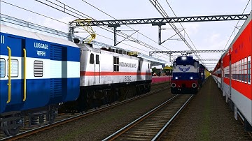 Indore - Gandhinagar Capital Shanti Express | Western Railways 6 | MSTS Open Rails Journey Part 1