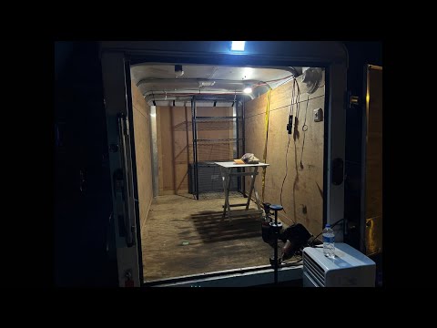 LEAD IS LIVE! Van life stealth trailer build