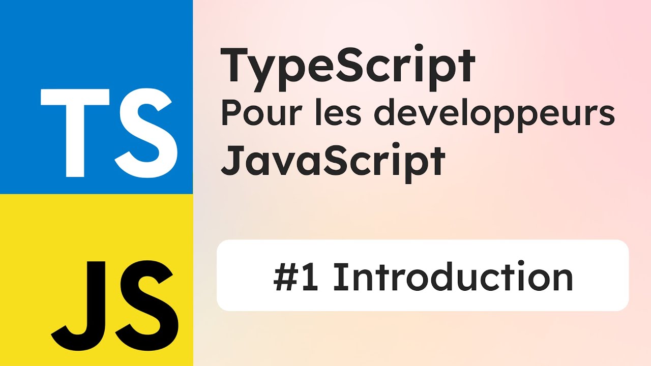 21. Introduction et configuration TypeScript - YouTube