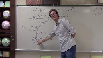 Discrete Math - Going over the Pushdown Automata HW