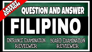 Entrance Examination Reviewer | Common Questions with Answer in Filipino