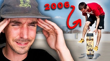 Reacting to my First Freestyle Skateboard Video on YouTube - 2006???