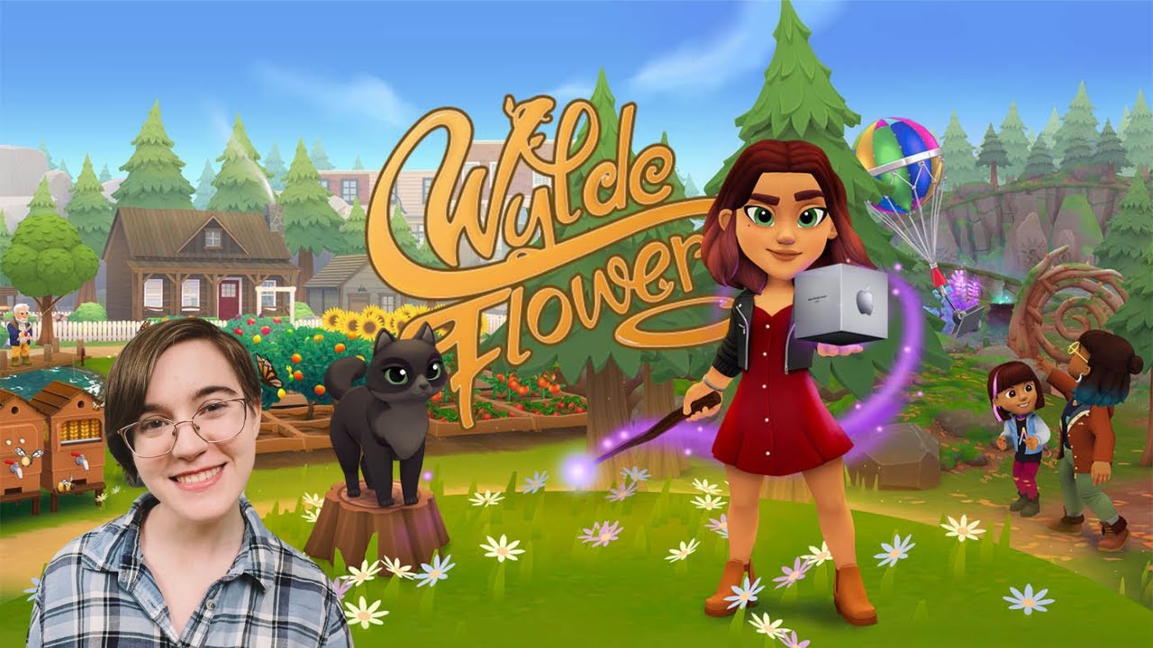 Let's Play My Fave Witchy Farm Sim!! [Wylde Flowers Playthrough Ep. 1]