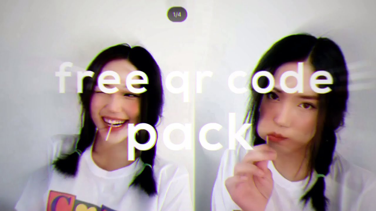 free qr code clip pack! sunkissed edits - YouTube