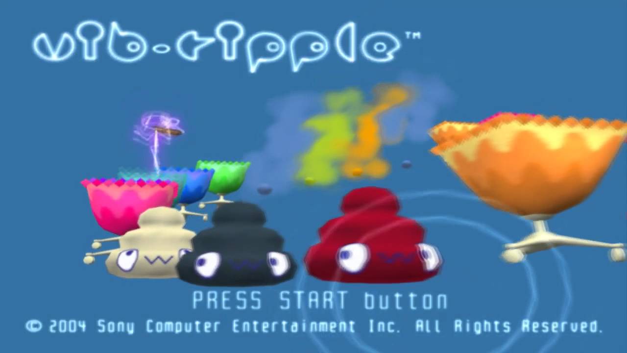 Vib Ripple Title Screen, Extended 