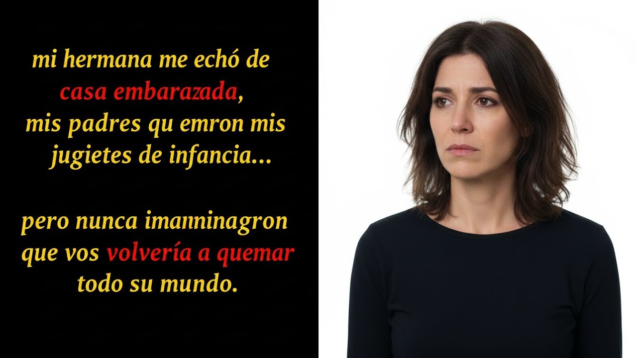 MI HERMANA ME ECHÓ EMBARAZADA Y MIS PADRES TIRARON LOS JUGUETES, SIN PREVER MI REGRESO FIRME