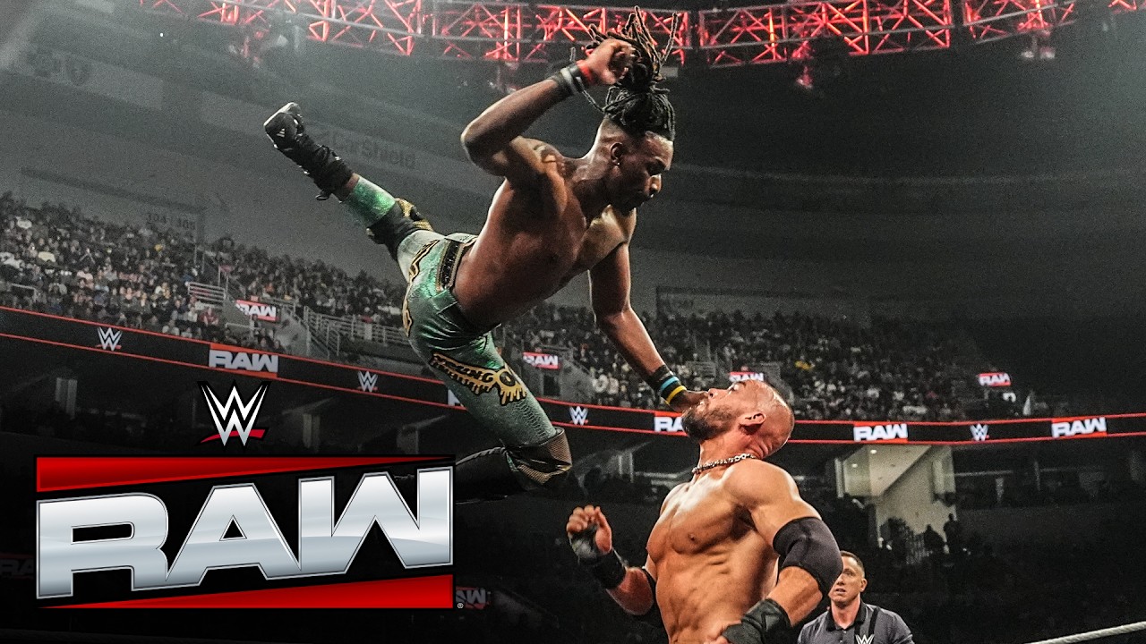 Oba Femi salva a Penta & Je'Von Evans del ataque de The Vision en vísperas de Money In The Bank