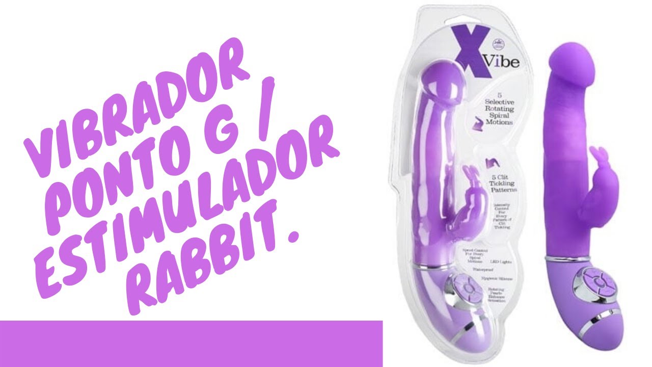 VIBRADOR Ponto G com ESTIMULADOR Rabbit Vibrador. onde COMPRAR? - YouTube