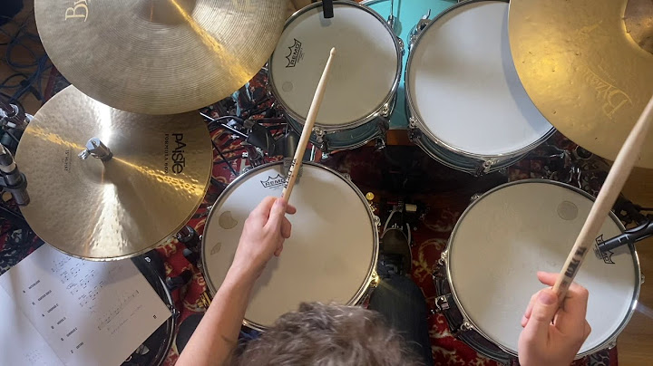 Let It Be Drums version - Drums performance video thumbnail