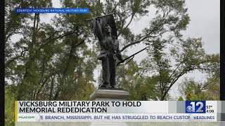 Vicksburg National Military Park to hold rededication for Rhode Island Memorial