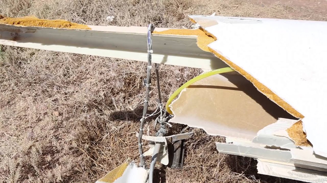 Airplane crashes into local business