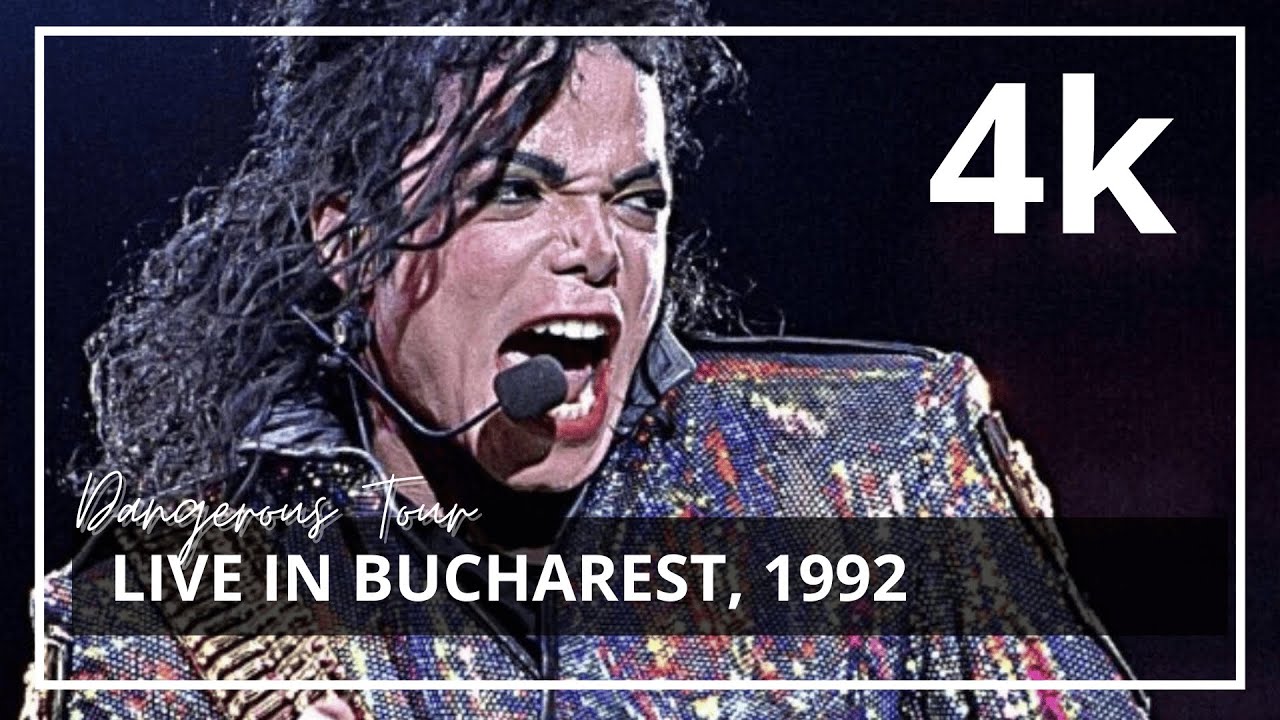 Michael Jackson - Dangerous World Tour | Live in Bucharest | 1992 [4K Remastered]