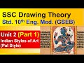 10th Std Drawing | Unit 2 | Indian style of art | Pal Style | SSC Drawing English Medium