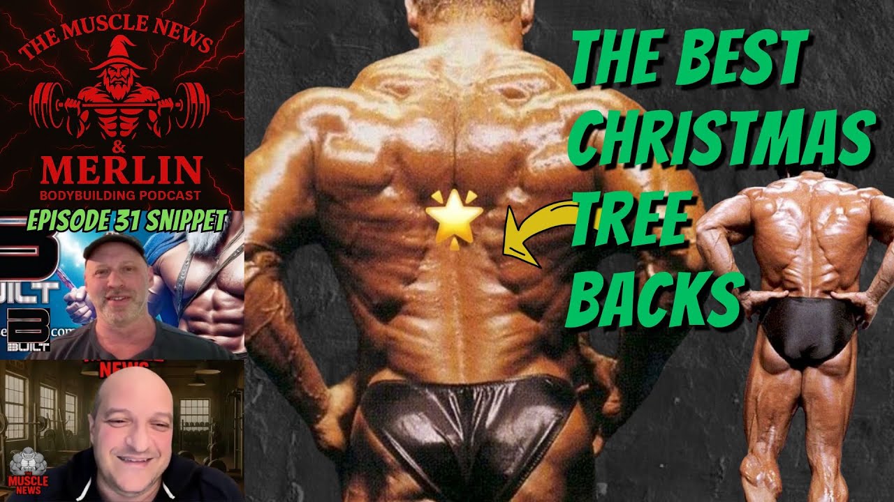 Лучшие спины для бодибилдинга на тему «Рождественская елка»