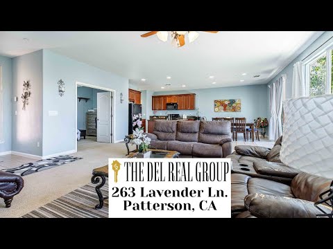 263 Lavender Ln., Patterson, CA home video tour