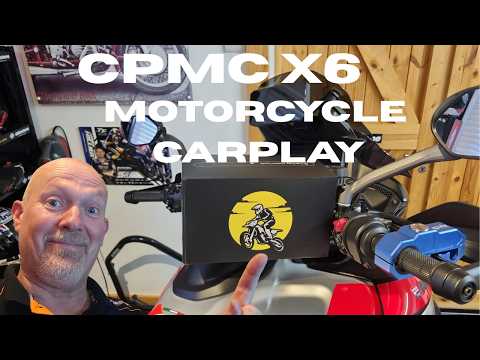 CPMC X6 Carplay Sytem Fitting To A Ducatti Multi Strada V4