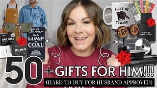 50+ GIFTS FOR MEN (+ Stocking Stuffers!) | The ULTIMATE Holiday Guide for Husbands, Dads, Brothers
