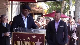 LL Cool J Honors Chris ODonnell on the Hollywood Walk of Fame