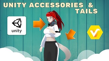 VroidStudio Unity Tails and Accessories