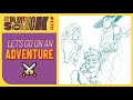 D&amp;D Party Gone Wrong! (Fantasy Trio Timelapse) | Sketch Play Shown Quick 170