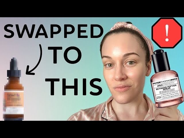 retinoid peptide serum