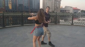 Mikhail & Valery. Brazilian Zouk. Improvisation