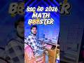 🚀🎯 SSC GD MATH BOOSTER🔥CHALLENGE! FOR SSC GD 2026 🔥💯 | MUST ATTEMPT @War4Study #shorts
