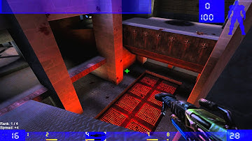 Unreal Tournament GOTY Walkthrough "Godlike" 1440p maxed graphics PART 38 - Grinder (Deathmatch)