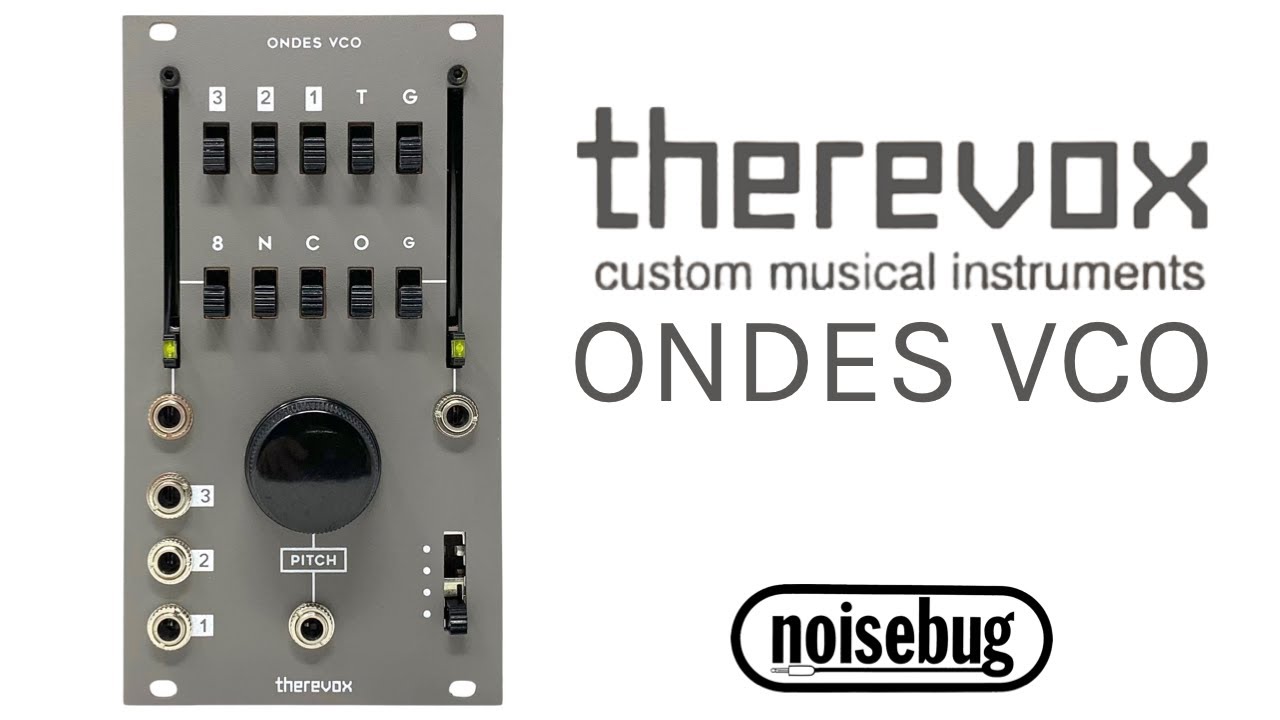 Therevox Ondes VCO eurorack module
