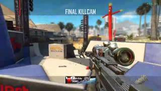 BO2 Awesome No Scope Final Kill Cam