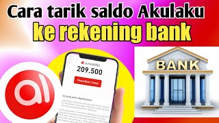 Cara mencairkan saldo akulaku ke rekening bank terbaru 2021.