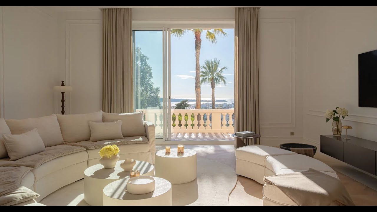 Исключительные апартаменты, расположенные в бывшем историческом отеле в Каннах.