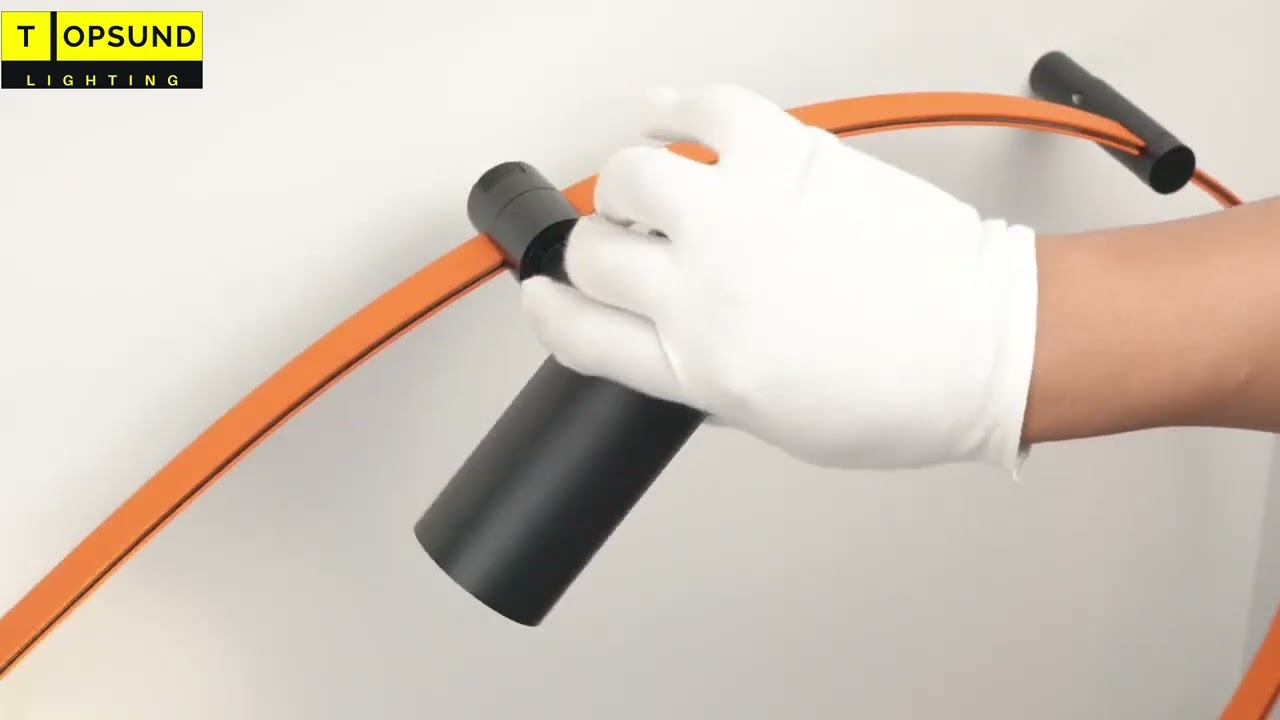 FlexTrack:Bendable LED Track Lighting for Creative Architectural Designs