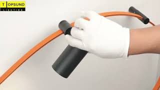 Flextrackbendable Led Track Lighting For Creative Architectural Designs