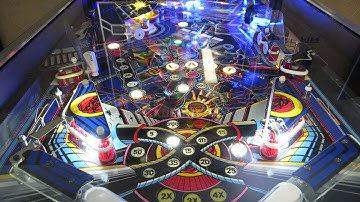 Cybernaut Pinball machine by Bally, 1985 900 units made