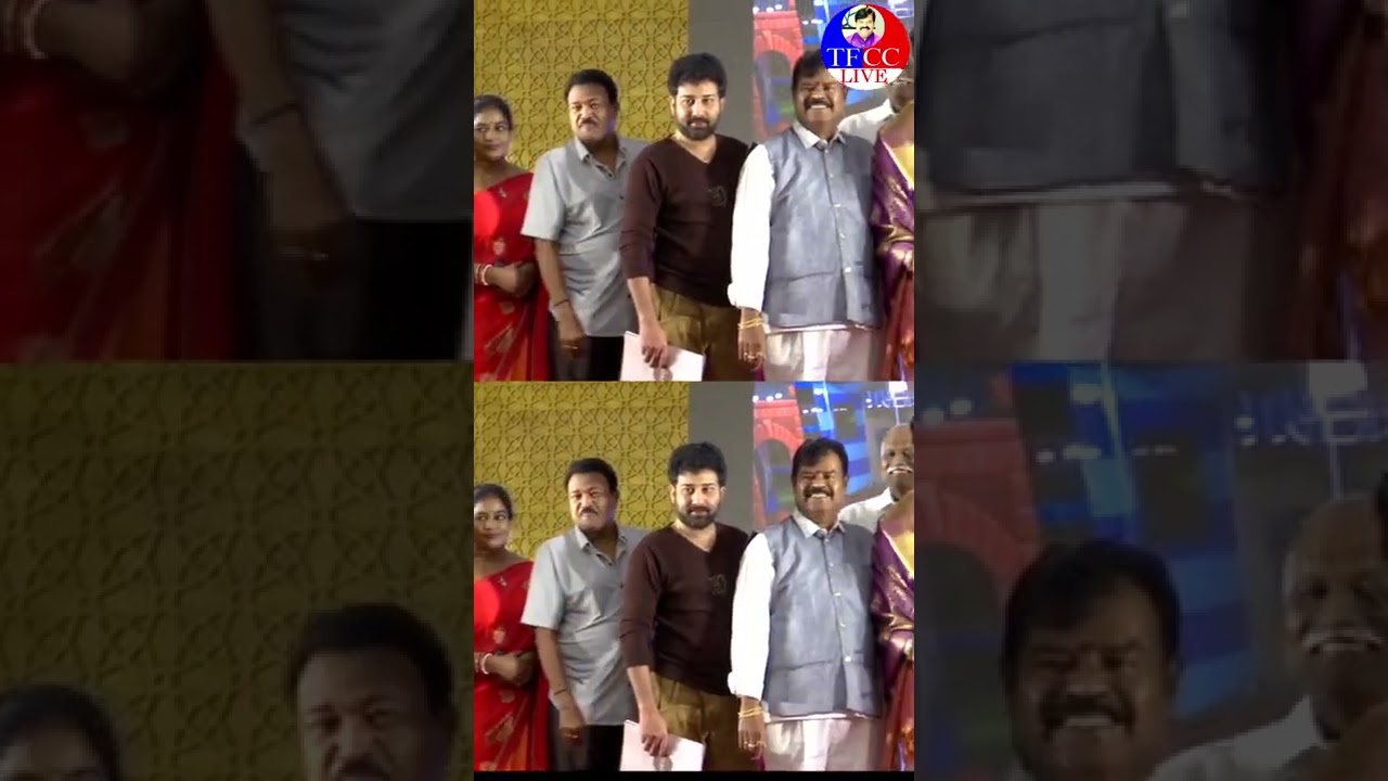 Manchu Vishnu felicitated by Dr.Prathani Rama krishna Goud I DR.P.R.K.GOUD 