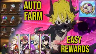Auto Farm Final Boss Meliodas And Elizabeth Seven Deadly Sins Grand Cross