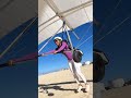 My favorite hang glider launch ever 😍 #hanggliding #hangglider #flying