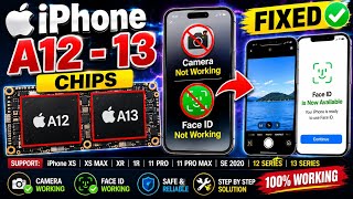 iPhone (XR, XS, XS MAX, 11, 11 PRO MAX) A12–A13 Chip Camera + Face ID Not Working FIX | Software screenshot 2