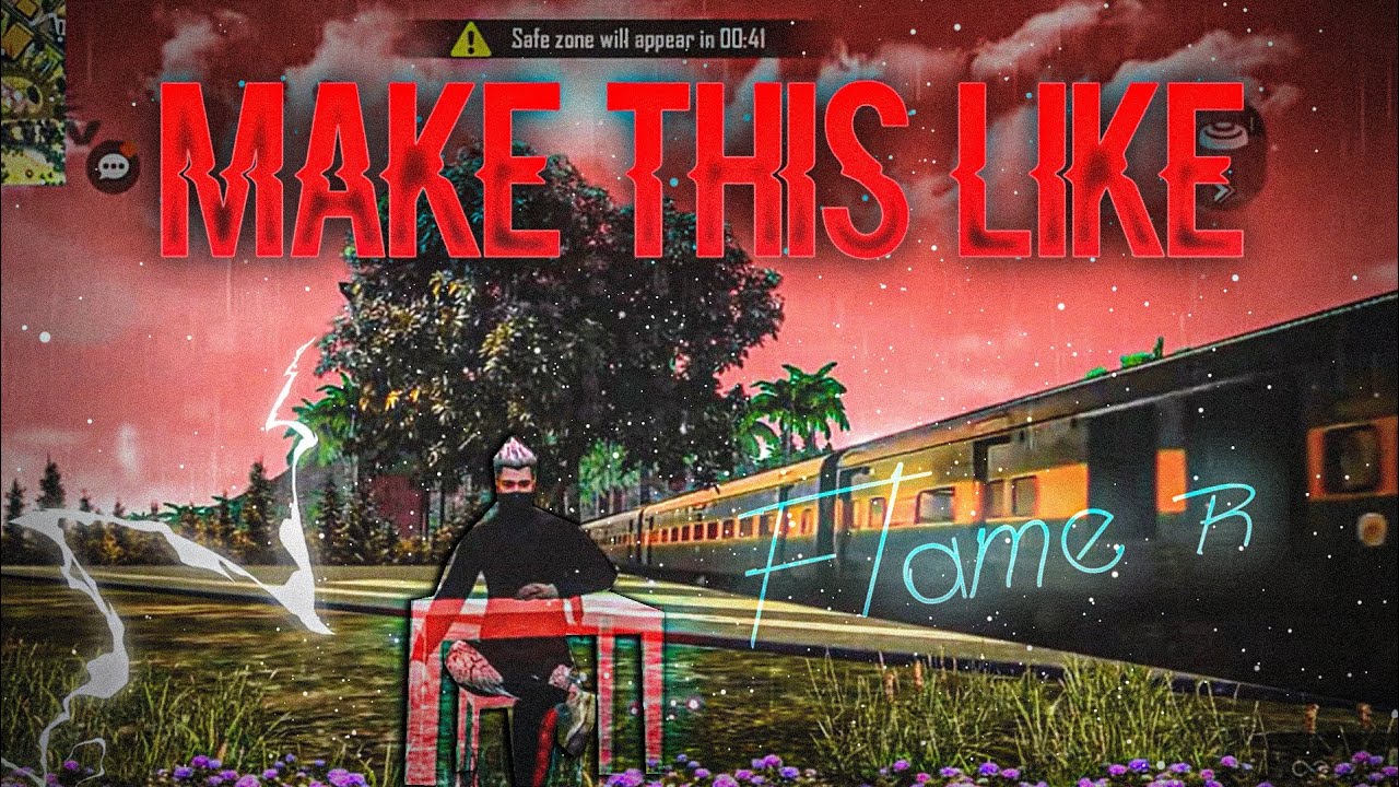 Train Editing Like Flame R || Flame New Train Effect Editing