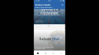 How to create your Leisure Hub online booking account for St Mary's Calne Sports Centre screenshot 2